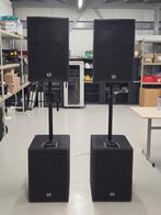 Dynacord MX 15 Set incl F5 Subs DIT WEEKEND 1750 EURO, Ophalen, Gebruikt, 1000 watt of meer, P.A.
