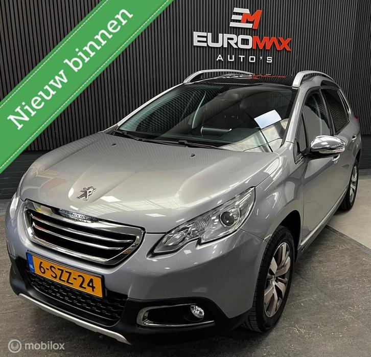 Peugeot 2008 1.2 VTi Allure NAP / Panorama / Trekhaak /, Auto's, Peugeot, Bedrijf, Te koop, ABS, Airbags, Airconditioning, Alarm