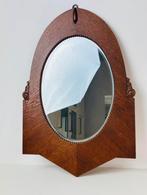 Amsterdamse school Art deco spiegel 1920, Ophalen of Verzenden, Overige vormen, Minder dan 50 cm