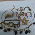 Nr 34. 11 delige sieraden set, Sieraden, Tassen en Uiterlijk, Antieke sieraden, Ophalen of Verzenden, Overige materialen, Overige typen