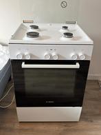 Bosch vrijstaand gasfornuis | elektrische oven wit, Witgoed en Apparatuur, Fornuizen, Zo goed als nieuw, Gas, Vrijstaand, 85 tot 90 cm