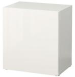 IKEA Besta wit/Selsviken hoogglans/wit 60x42x64 cm, Ophalen, Gebruikt, Overige materialen, 50 tot 100 cm