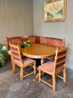 Echte Duitse eethoek Oostenrijkse hoekset zithoek bartafel, Huis en Inrichting, Ophalen, Gebruikt, Nvt, Nvt