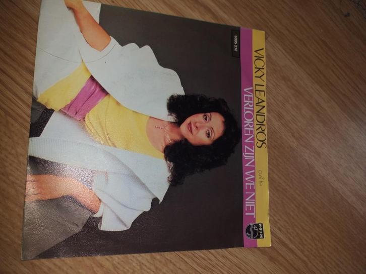 Vicky Leandros ‎– Verloren Zijn We Niet, Cd's en Dvd's, Vinyl Singles, Gebruikt, Single, Nederlandstalig, 7 inch, Ophalen of Verzenden