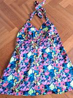 Multi colour bloemen zijde look zachte Top xs Ichi, Ophalen of Verzenden, Zo goed als nieuw, Zonder mouw, Maat 34 (XS) of kleiner