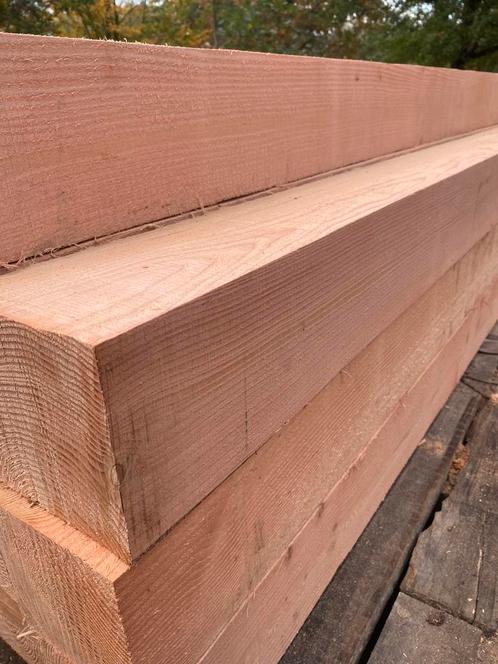 Douglas bouw/timmerhout.palen planken schaaldelen balken, Doe-het-zelf en Verbouw, Hout en Planken, Nieuw, Balk, Overige houtsoorten