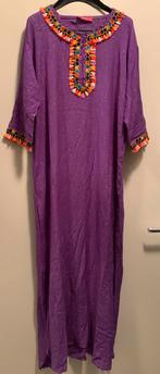 Ibiza style huisjurk paars L, Kleding | Dames, Ophalen of Verzenden, Nieuw, Paars, Onder de knie