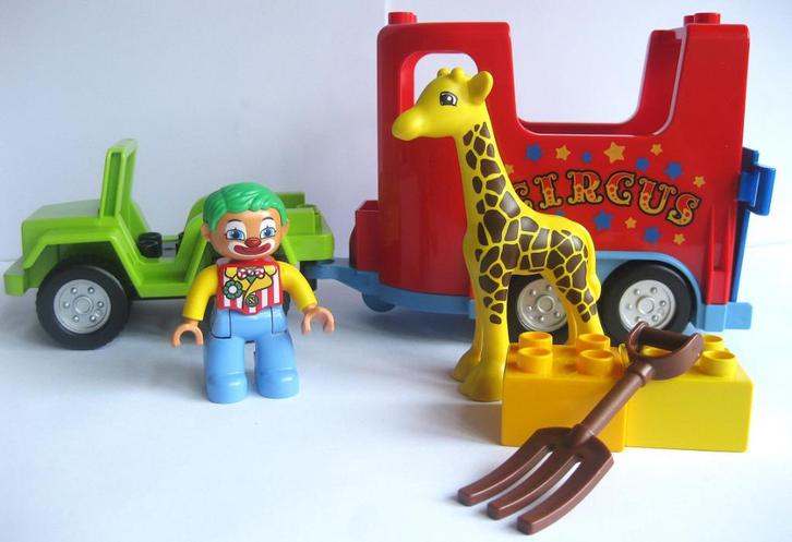 Duplo Circus Transport 10550 Z.G.A.N., Kinderen en Baby's, Speelgoed | Duplo en Lego, Nieuw, Duplo, Complete set, Ophalen of Verzenden