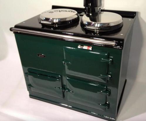Aga Cooker - Op pallet - Groen - Met onderhoudshistorie, Witgoed en Apparatuur, Fornuizen, Gebruikt, Vrijstaand, Gas, 5 kookzones of meer