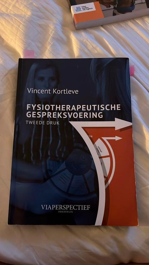 Vincent Kortleve - Fysiotherapeutische gespreksvoering, Boeken, Wetenschap, Zo goed als nieuw, Ophalen of Verzenden