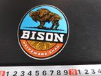 sticker BISON Halfzware shag, Verzamelen, Ophalen, Zo goed als nieuw, Bedrijf of Vereniging