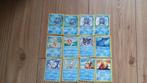 Pokémon kaarten - Collectie 'Water' type, Hobby en Vrije tijd, Ophalen of Verzenden, Zo goed als nieuw, Meerdere kaarten
