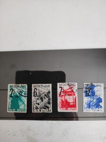 Nederland NVPH 244-247 gestempeld. beschikbaar voor biedingen