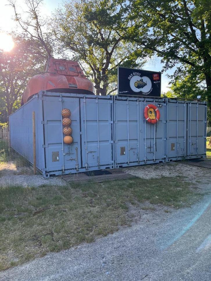 Escape Room of Tiny House in 3 zeecontainers 55 m2 totale, Zakelijke goederen, Exploitaties en Overnames