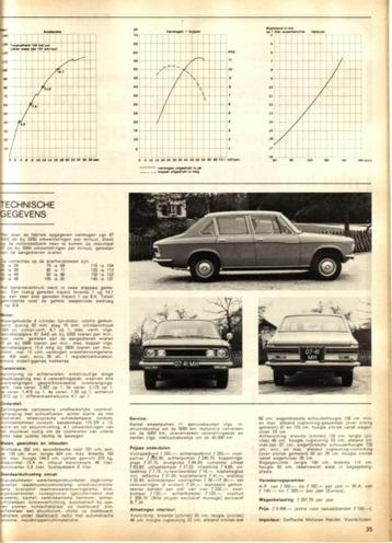 Autovisie test Isuzu 1600 Florian Mei 1970 beschikbaar voor biedingen