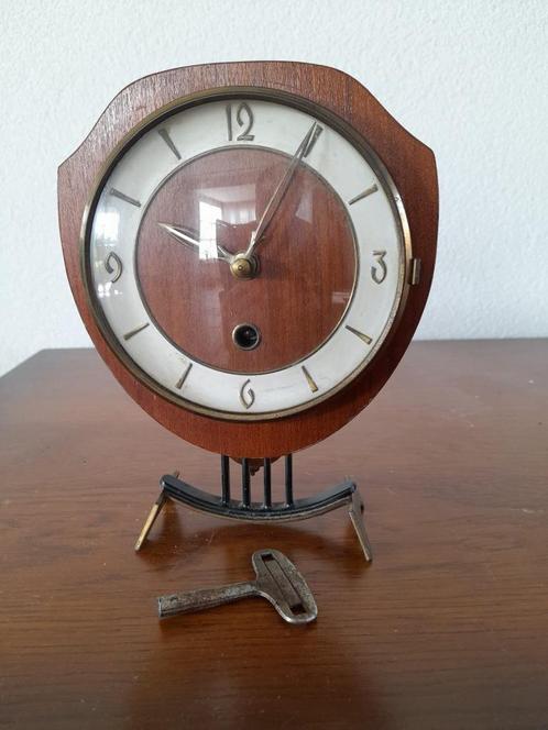 Vintage Orfac tafelklokje, Antiek en Kunst, Antiek | Klokken, Ophalen of Verzenden