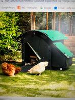 Kippenren Nestera kunststof met verhoogd nachthok, Ophalen, Zo goed als nieuw, Kippenhok of Kippenren