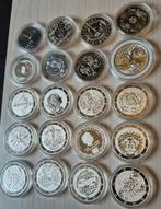 20 x 1 oz zilveren verzamelmunten voor VIP 👌💪, Ophalen of Verzenden, Overige landen