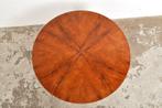 Vintage sidetable walnoot bijzettafel tafel lectuur, Ophalen of Verzenden, Gebruikt