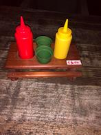 Ketchup en mosterd setje, Ophalen of Verzenden, Gebruikt