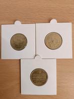 3 munten 200 Lire ltalië, Ophalen of Verzenden, Italië
