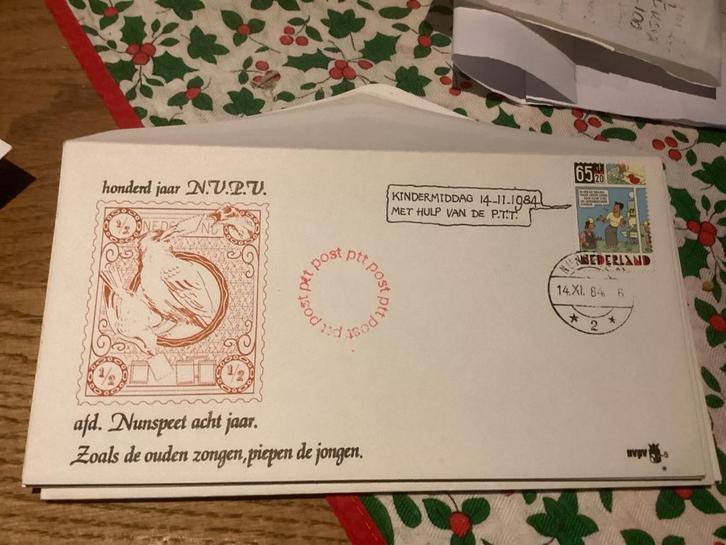 No6354 100 jaar NVPH met  kinderzegel Heb ook van Nederland, Postzegels en Munten, Postzegels | Eerstedagenveloppen, Onbeschreven