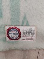 Leidsche van Wijk wollen deken 2 persoons, Eenpersoons, Ophalen of Verzenden, Groen, Deken of Dekbed