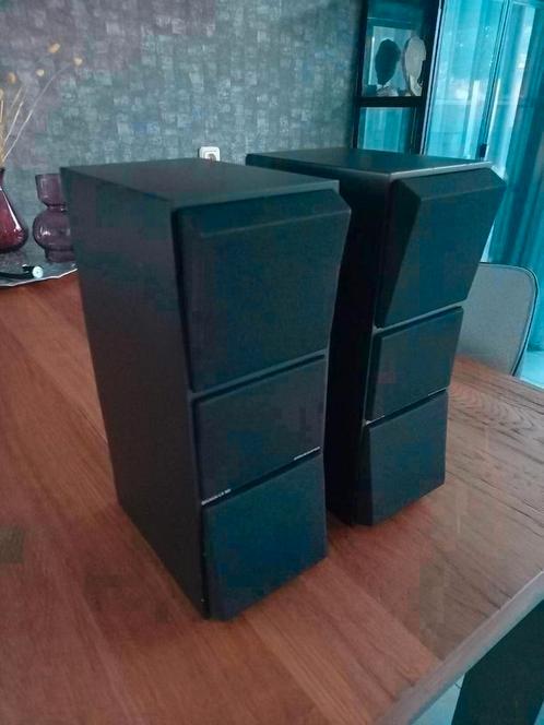 Bang en olufsen beovox cx100 passieve luidsprekers black, Audio, Tv en Foto, Luidsprekers, Zo goed als nieuw, Front, Rear of Stereo speakers