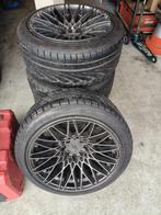215 40 R16 met lichtmetalen velgen, Auto-onderdelen, Ophalen, Velg(en), 16 inch, Personenwagen