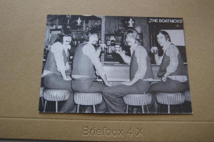 The Boatnicks fotokaartje, Verzamelen, Muziek, Artiesten en Beroemdheden, Gebruikt, Overige typen, Ophalen of Verzenden