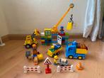 Duplo, bouwplaats: kraan graafmachine auto wagen poppetjes, Kinderen en Baby's, Speelgoed | Duplo en Lego, Ophalen of Verzenden
