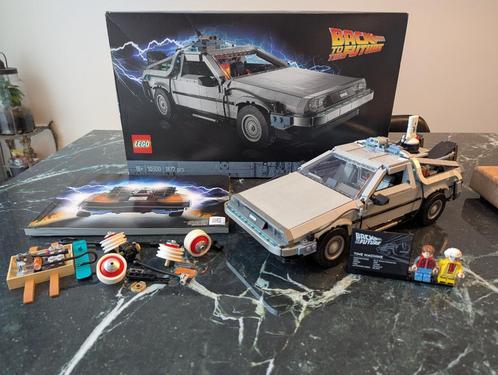 LEGO - Back to the Future Time Machine – 10300, Kinderen en Baby's, Speelgoed | Duplo en Lego, Zo goed als nieuw, Lego, Complete set