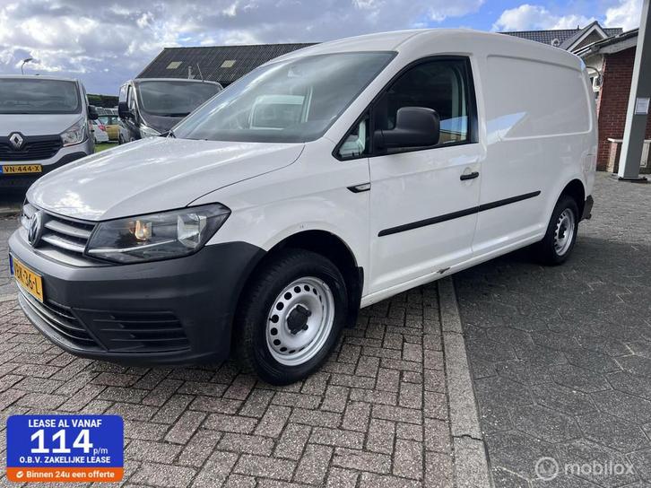 Volkswagen Caddy Bestel 1.4 TGI L2H1 Benzine EcoFuel Maxi, Auto's, Bestelauto's, Bedrijf, Te koop, ABS, Airbags, Alarm, Boordcomputer