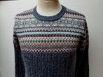 Mills Brothers 30% Wol Noorse Norway knitted trui M Grijs, Grijs, Maat 48/50 (M), Mills Brothers, Zo goed als nieuw