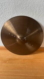 Vintage Super 18" jazz bekken + rivets+ Half Moon&Star logo, Ophalen of Verzenden, Gebruikt, Melodische percussie