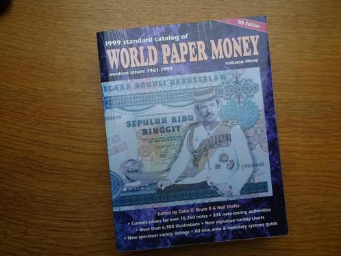 World Paper Money Catalogus Jaar 1999, Postzegels en Munten, Munten en Bankbiljetten | Toebehoren, Boek of Naslagwerk, Ophalen of Verzenden