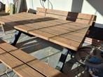 Picknicktafel gegalvaniseerd /gepoedercoat / douglas, 2x2 m, Ophalen, Rechthoekig, Hout