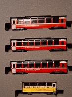 Nieuw set Zwitserse rijtuigen Rhatische Bahn, Hobby en Vrije tijd, Modeltreinen | N-Spoor, Overige merken, Gelijkstroom, Ophalen of Verzenden