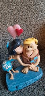 Jim Shore Flintstones Betty & Barney Beeld, Verzamelen, Beelden en Beeldjes, Ophalen, Gebruikt, Overige typen
