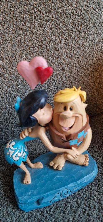 Jim Shore Flintstones Betty & Barney Beeld beschikbaar voor biedingen