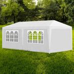 Partytent 3x6 m wit gratis bezorgd, Nieuw, 2 meter of meer, 5 tot 8 meter, Ophalen of Verzenden