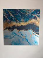 Tof Aluminium Schilderij 80x80cm - Abstract, Ophalen