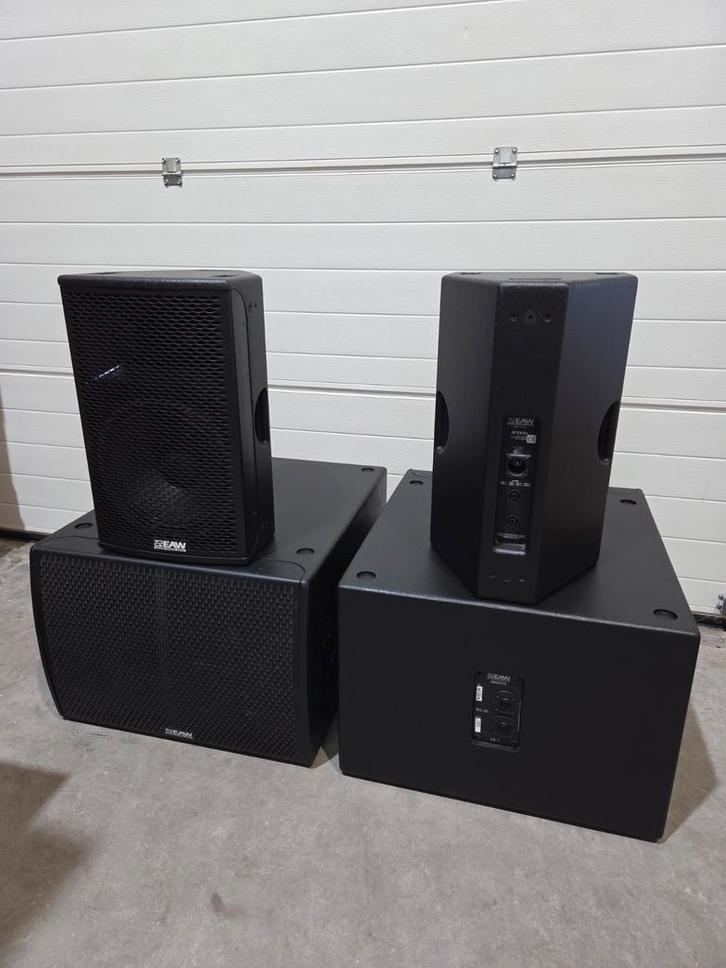 EAW JF260Z / SBX220 PA set, Audio, Tv en Foto, Luidsprekers, Gebruikt, 120 watt of meer, Overige merken, Ophalen of Verzenden