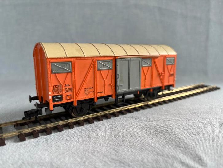 Fleischmann 5331 DB Chiquita gesloten goederenwagon, Hobby en Vrije tijd, Modeltreinen | H0, Gebruikt, Wagon, Gelijkstroom, Fleischmann