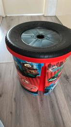 Opbergton Cars, Ophalen, Kunststof, 40 liter of meer, Zo goed als nieuw