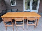 Klooster houten eettafel met 6 stoelen, Ophalen
