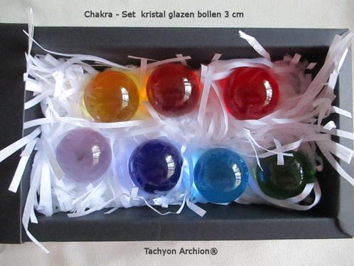 Tachyon Archion® gestructureerde chakra set - kristal bollen, Diversen, Verpleegmiddelen, Nieuw, Ophalen of Verzenden