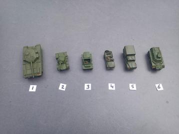 Dinky Toys legervoertuigen beschikbaar voor biedingen