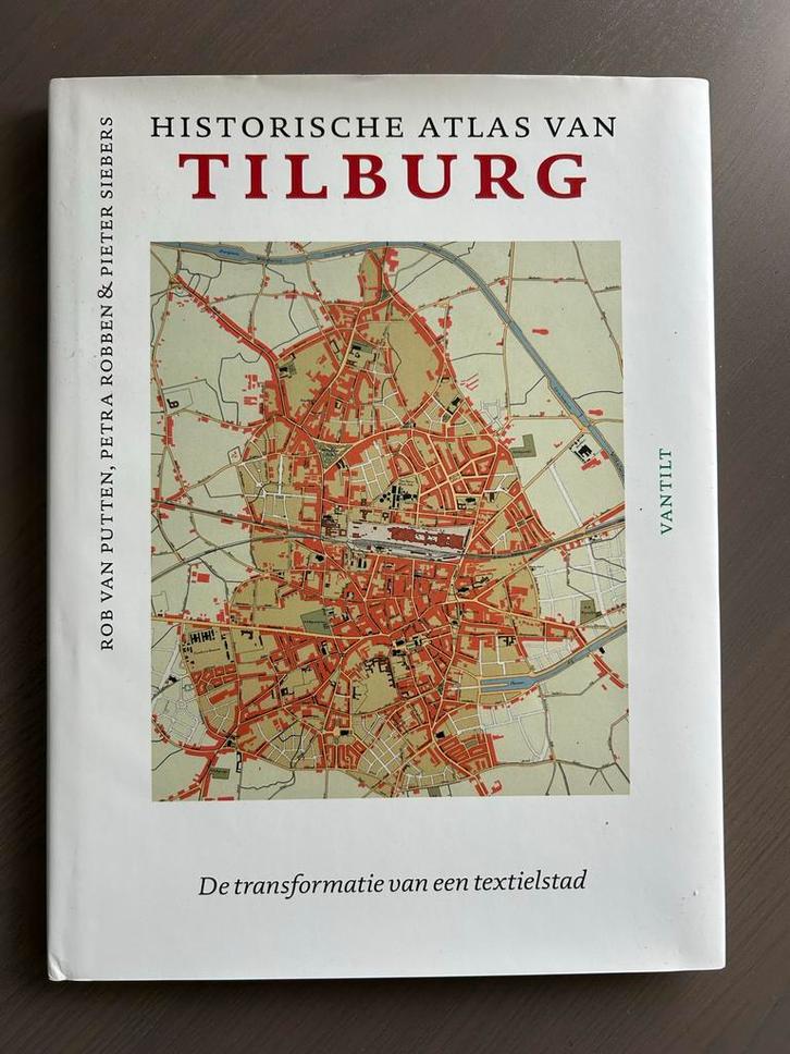 Historische Atlas van Tilburg, Boeken, Atlassen en Landkaarten, Zo goed als nieuw, Overige atlassen, Nederland, 2000 tot heden