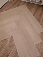 Ambiant visgraat beige plak pvc, Nieuw, Beige, Overige typen, 75 m² of meer